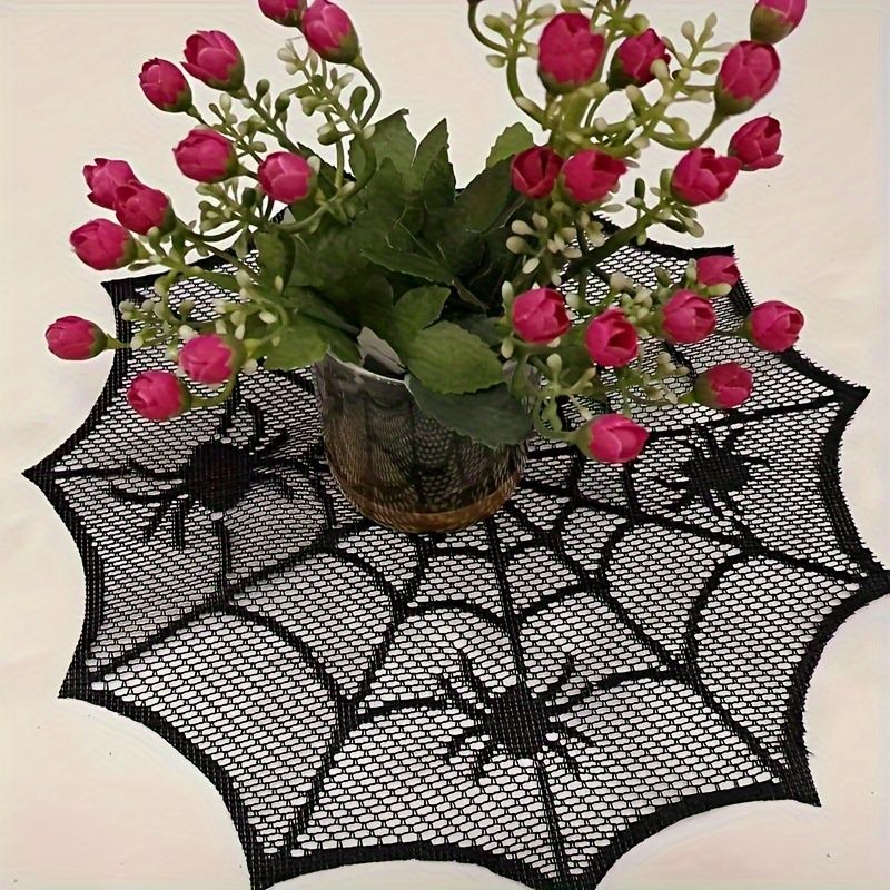 Spider Web Halloween Decoration - Tovaglietta isolante VIKAMA a forma di