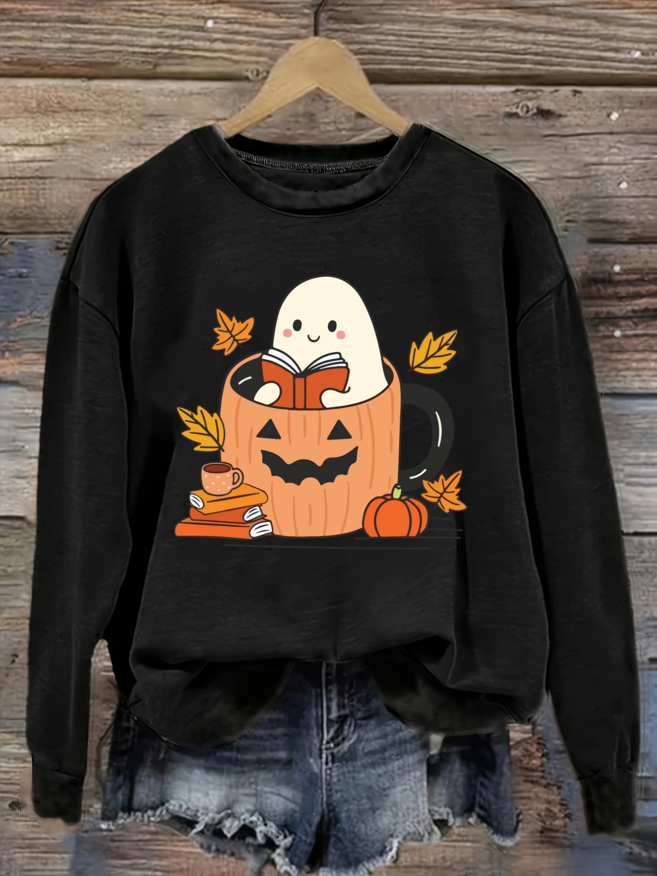 Halloween Costume Adult - Maglietta Casual da Donna a Maniche