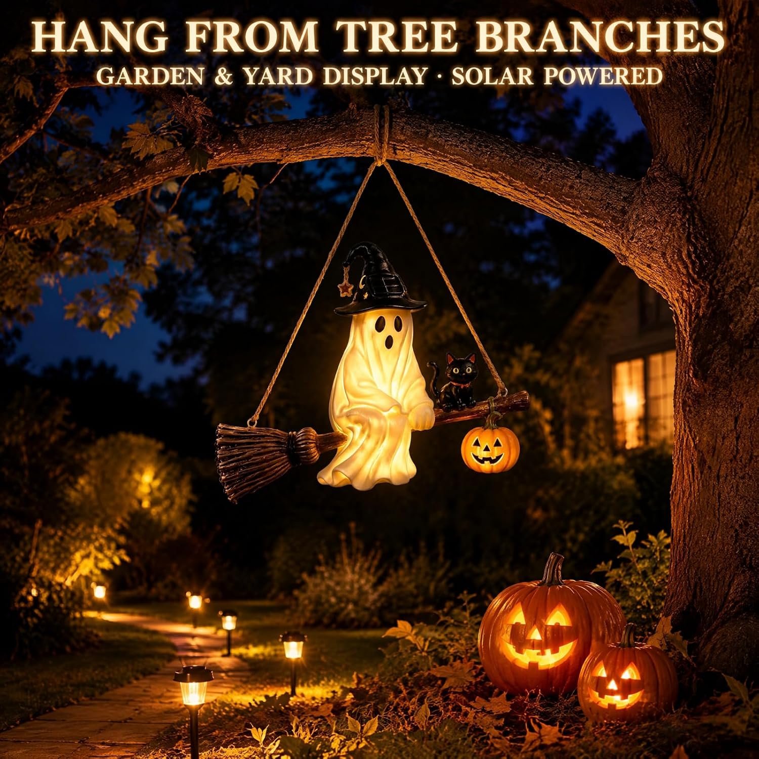 Lampadario a forma di fantasma - Pumpkin Lantern Halloween recensione e prezzo