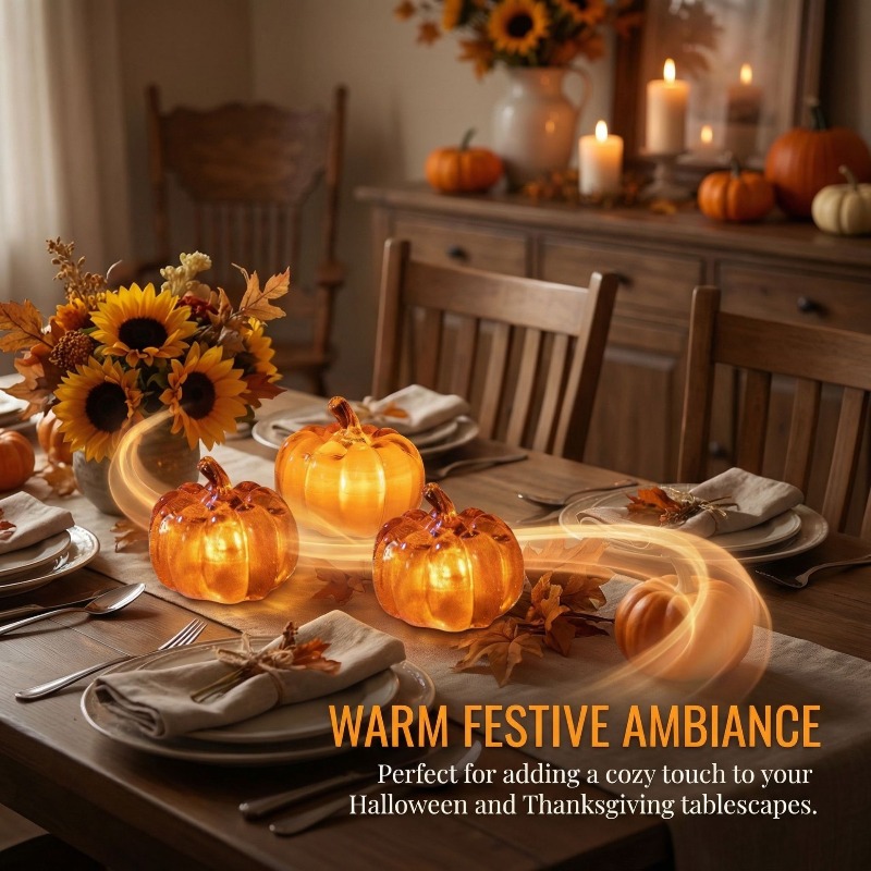 Nuove decorazioni di Halloween - Halloween Pumpkin Decor Led recensione e prezzo