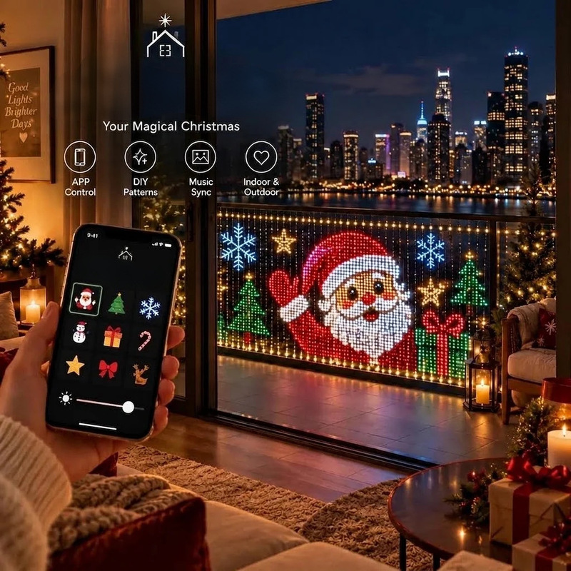 Luci a griglia a LED per decor - Halloween Led String Lights Orange recensione e prezzo