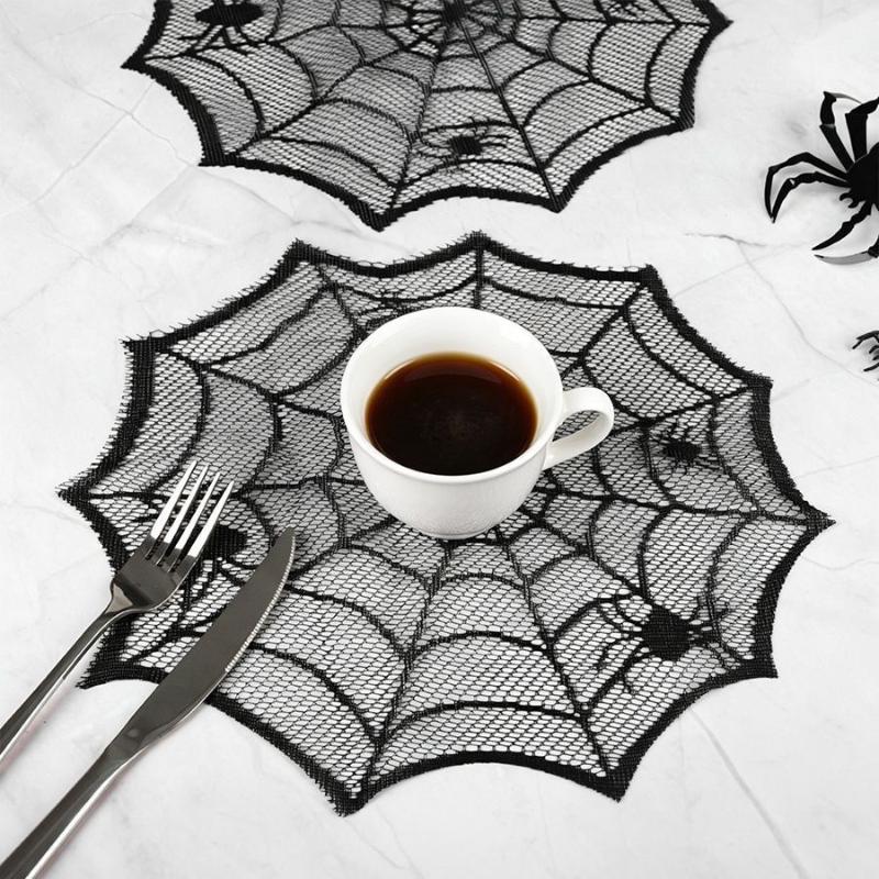 [MOA] 2/4 pezzi Tovaglia in pi - Spider Web Halloween Decoration recensione e prezzo
