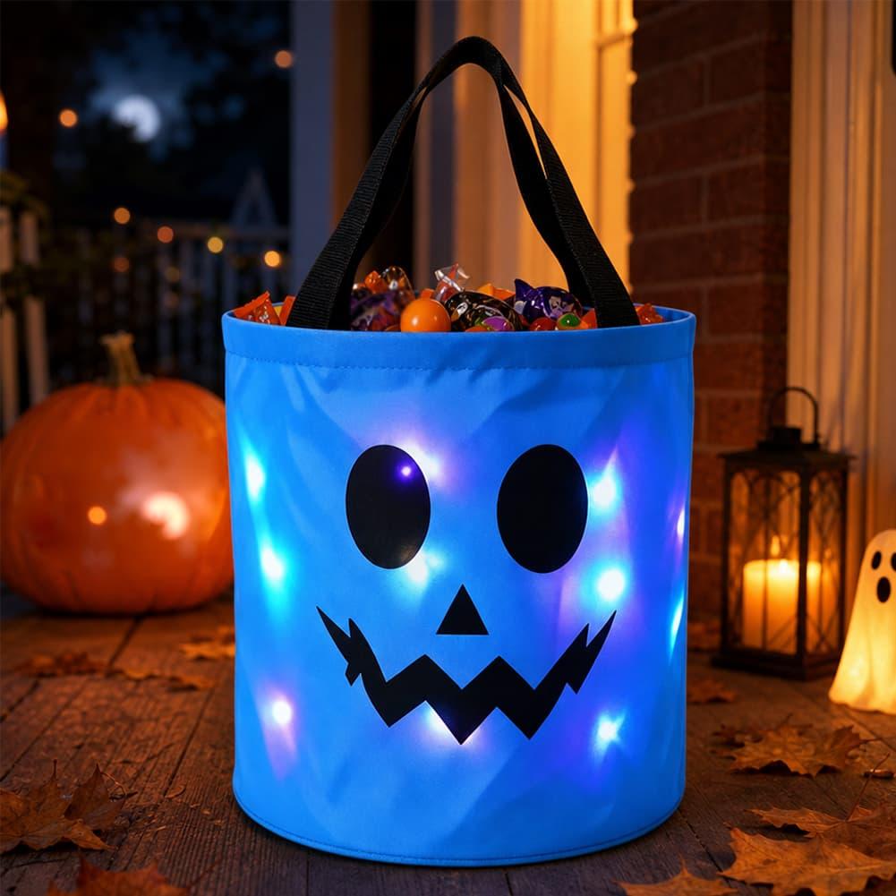 Secchielli per Halloween, fest - Halloween Pumpkin Decor Led recensione e prezzo