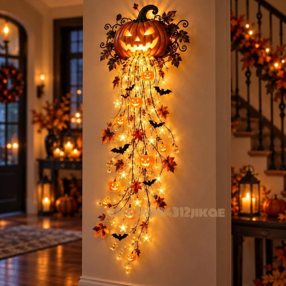 Elegante collezione di luci a  - Halloween Led String Lights Orange recensione e prezzo