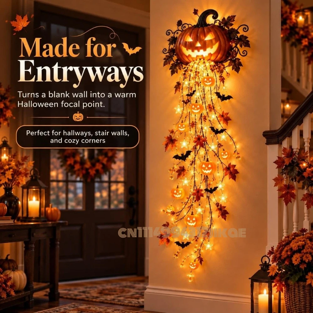 Elegante collezione di luci a  - Halloween Led String Lights Orange recensione e prezzo