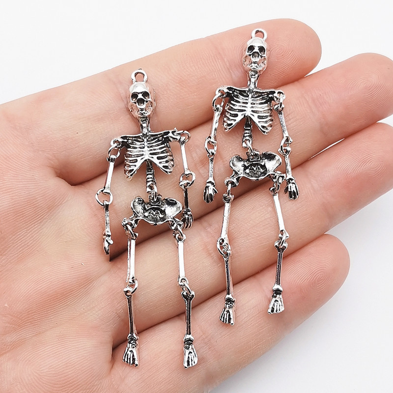 2/5/10 pezzi ciondolo scheletr - Halloween Skeleton Decoration recensione e prezzo