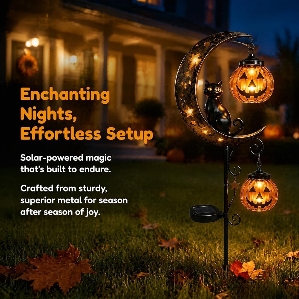 Luce Solare da Giardino a Form - Halloween Pumpkin Decor Led recensione e prezzo