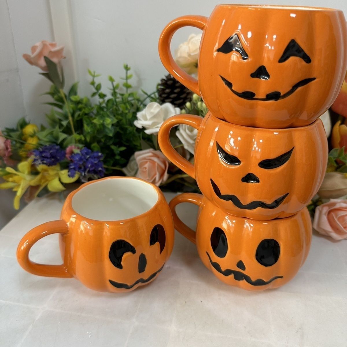 Tazza in ceramica a forma di z - Pumpkin Lantern Halloween recensione e prezzo
