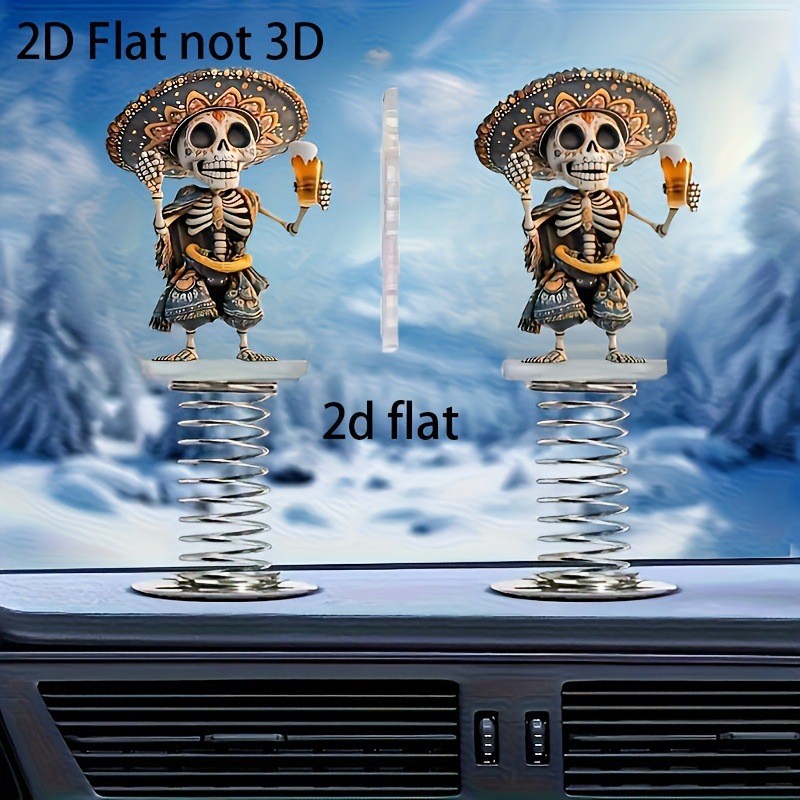 Decorazione per Auto Halloween - Halloween Skeleton Decoration recensione e prezzo