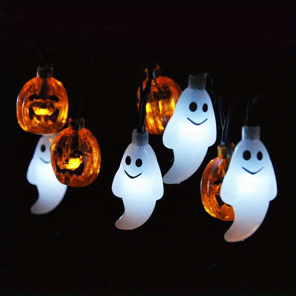 Luci a stringa di Halloween a  - Halloween Led String Lights Orange recensione e prezzo