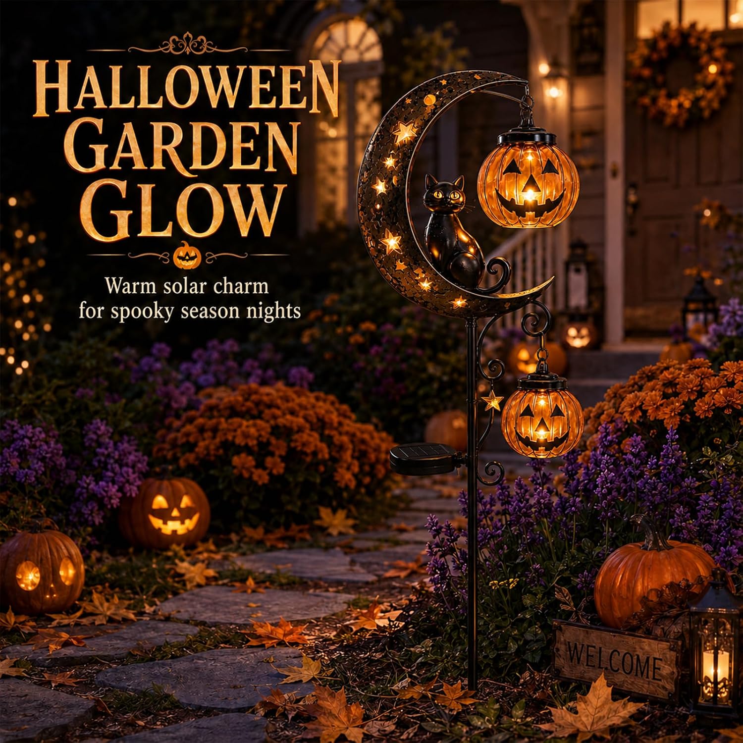 Nuova Lampada Solare a LED per - Halloween Pumpkin Decor Led recensione e prezzo