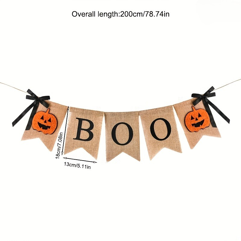 1 set di striscioni rustici di - Pumpkin Lantern Halloween recensione e prezzo