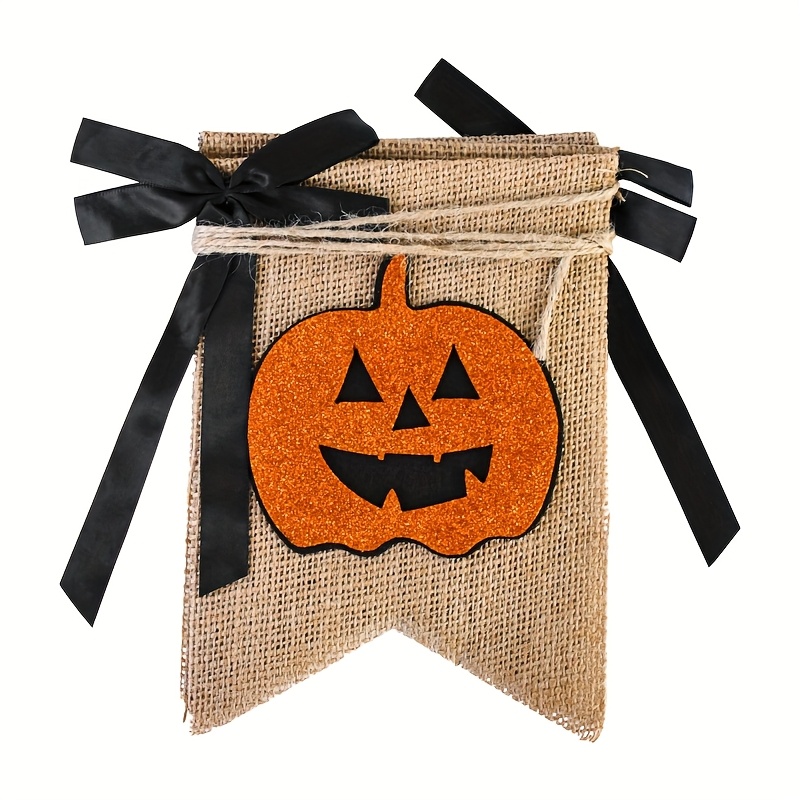 1 set di striscioni rustici di - Pumpkin Lantern Halloween recensione e prezzo
