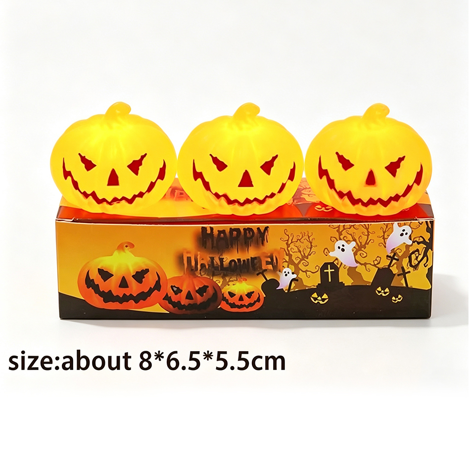 Lampada LED a Forma di Zucca,  - Halloween Pumpkin Decor Led recensione e prezzo