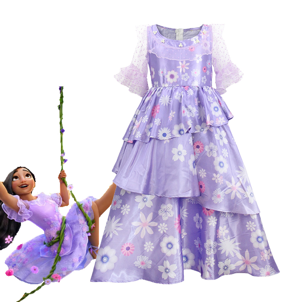 Costume Cosplay Isabela Madrig - Halloween Costume Kids recensione e prezzo